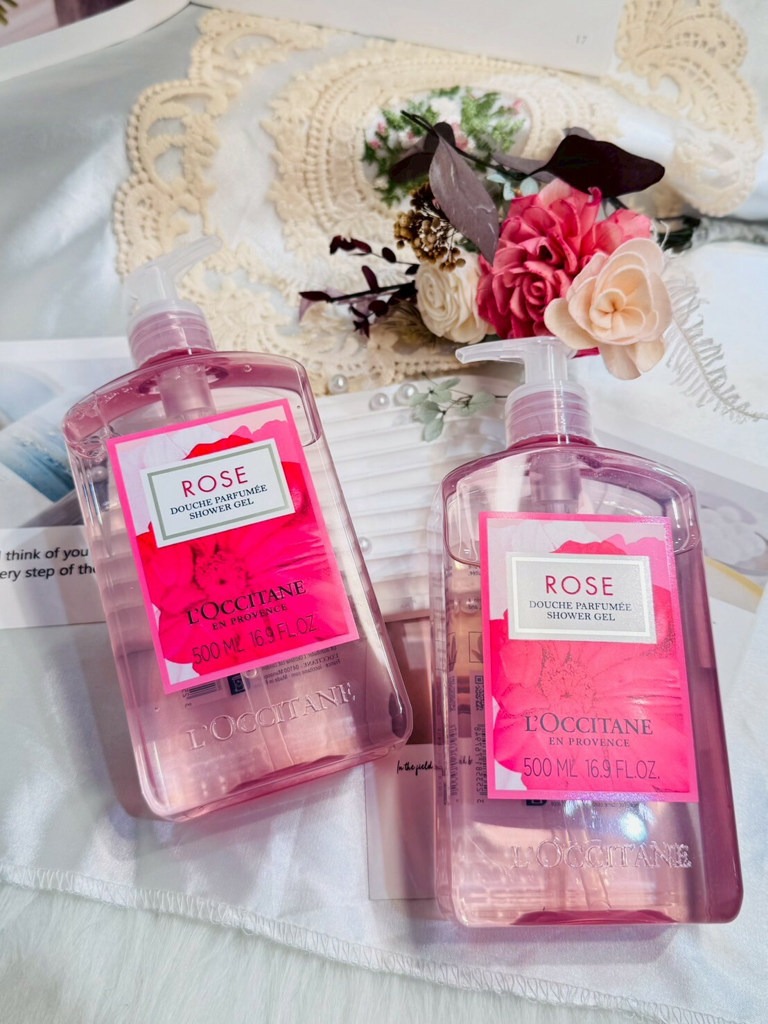 L’OCCITANE 歐舒丹 玫瑰沐浴膠 500ml