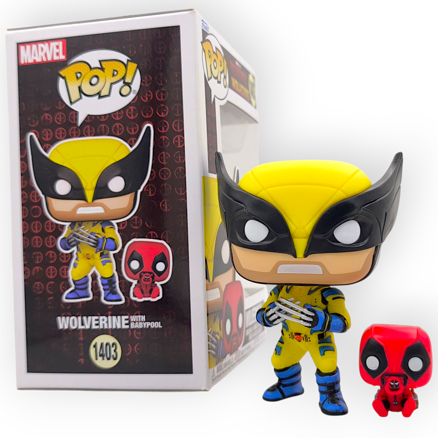 FUNKO POP<死侍與狼人>狼人與死侍寶寶-NO.1403