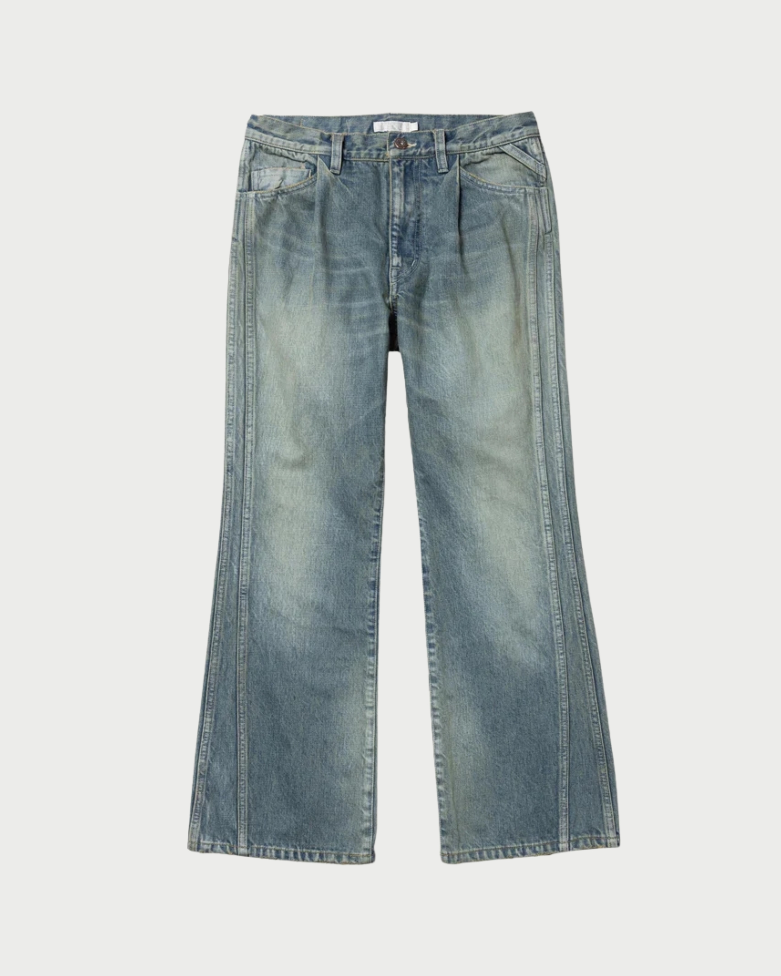 ROTOL - TRIPLE SEAMS 6P DENIM FLARE DAMAGE / INDIGO