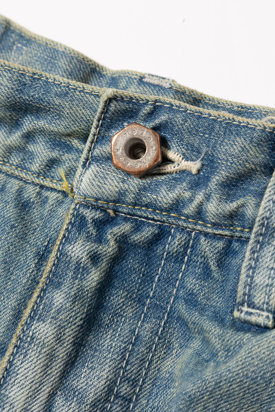 ROTOL - TRIPLE SEAMS 6P DENIM FLARE DAMAGE / INDIGO