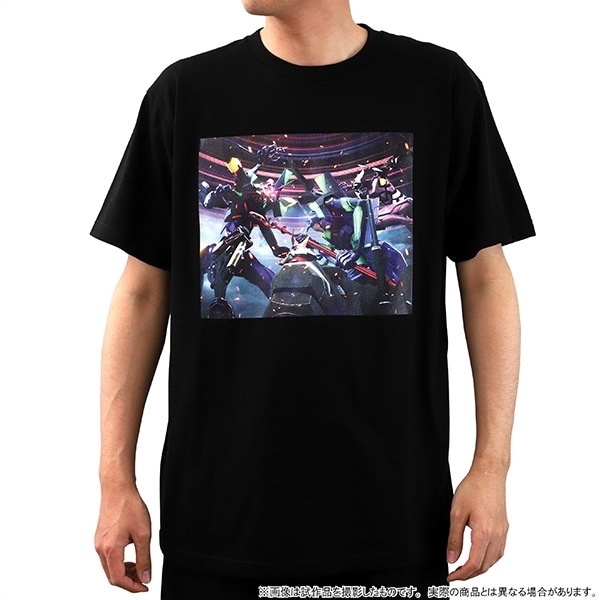 4550621280269 MOVIC 預訂2025/7月 エヴァンゲリオン　Tシャツ／第13号機リーチ（黒、フリーサイズ）、ぱちんこシン・エヴァンゲリオン