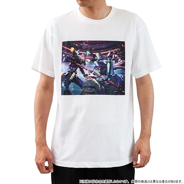 4550621280276 MOVIC 預訂2025/7月 エヴァンゲリオン　Tシャツ／第13号機リーチ（白、フリーサイズ）、ぱちんこシン・エヴァンゲリオン