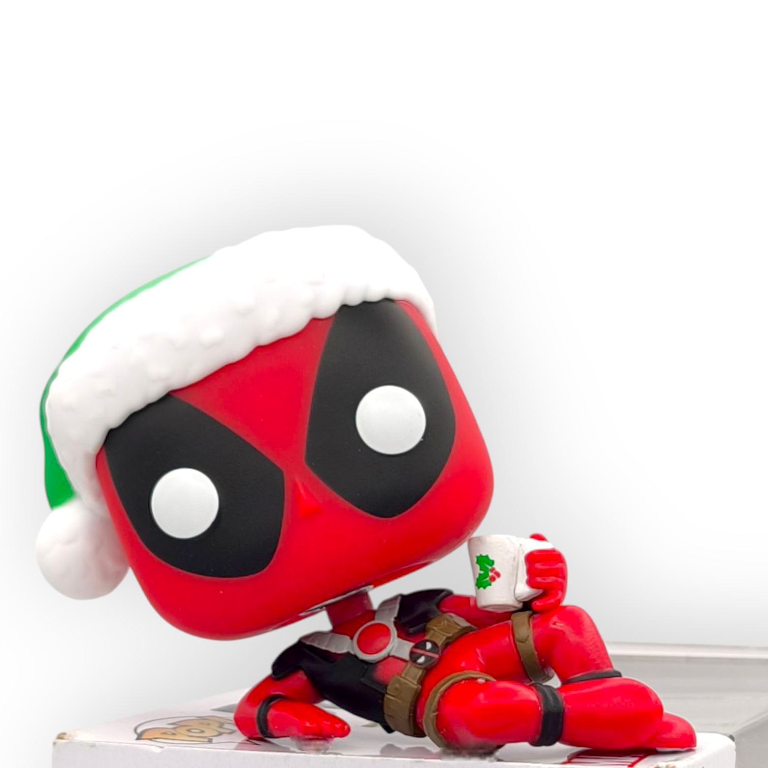 FUNKO POP<死侍>聖誕死侍_飲朱古力-NO.1442