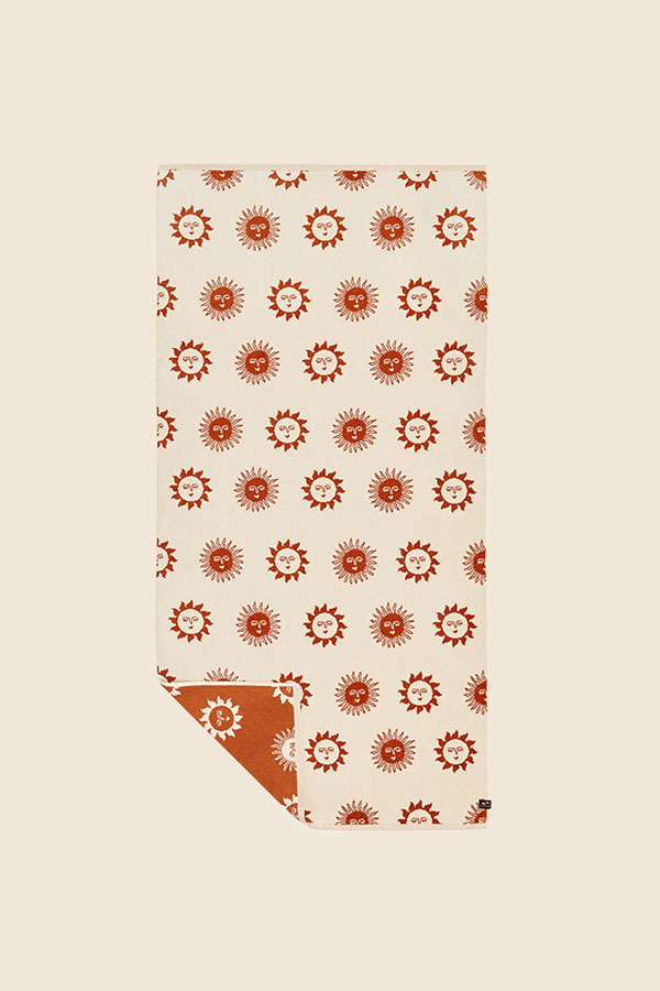 SLOWTIDE - SUNBURN 浴巾-奶油色