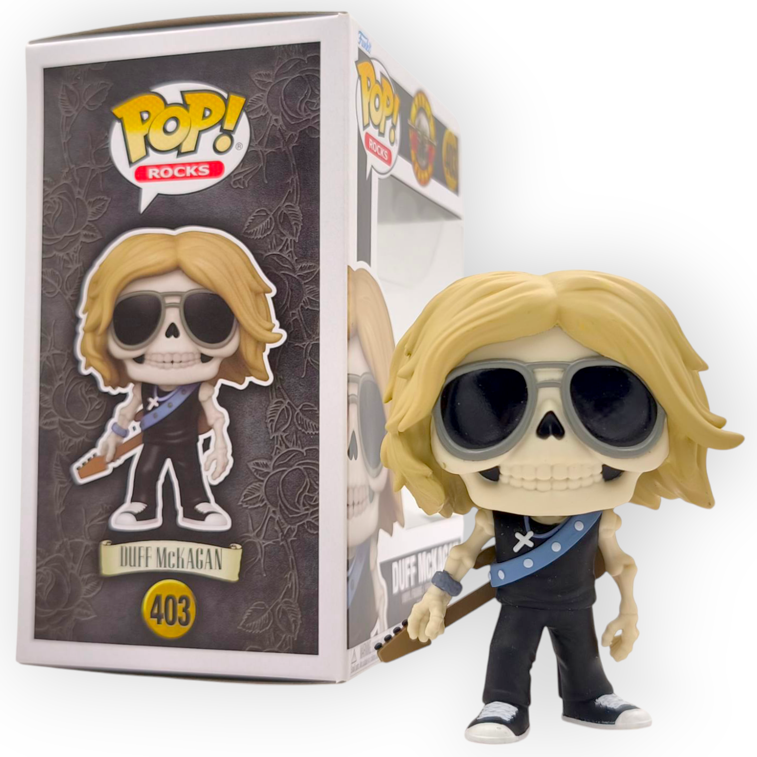 FUNKO POP <Guns N'>達夫.麥卡根Duff McKagan(骷髏頭) -No.403