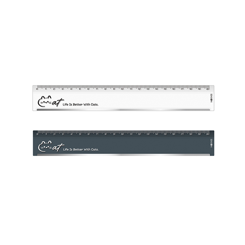 四季紙品 鐵邊尺20cm 【CK014】