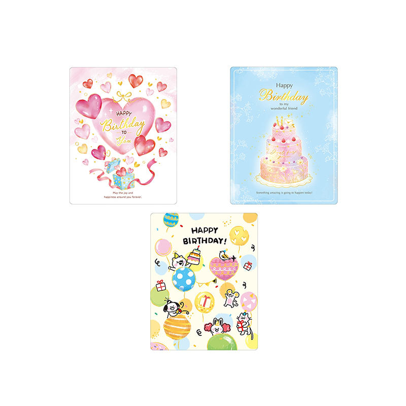 四季紙品 大開生日卡 【BK9036】