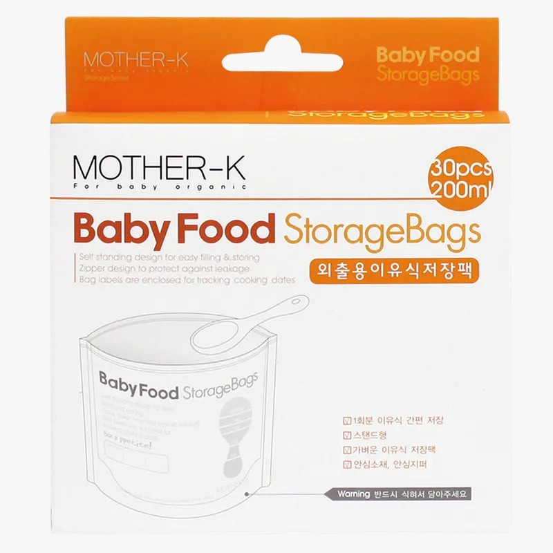 Mother - K 嬰兒食物抗菌儲存袋 (30pcs)