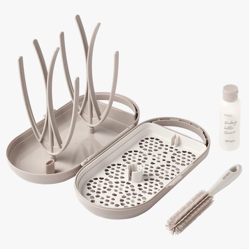 Mother-K - 便攜式旅行奶瓶架套裝