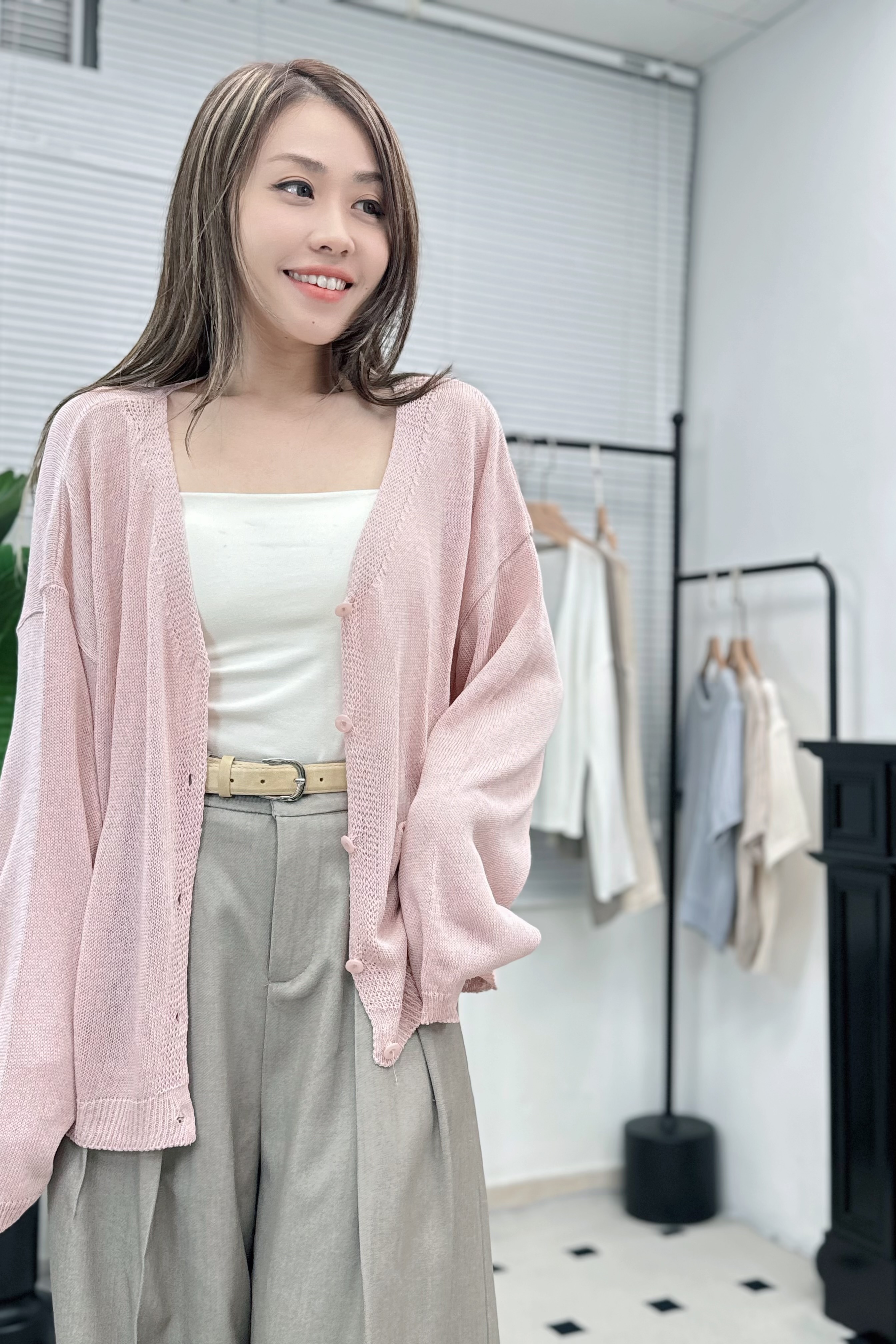 JK#7185🤍Office Cardigan