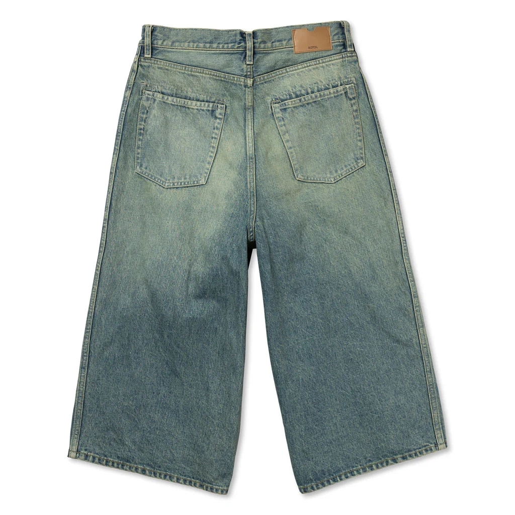 ROTOL - TRIPLE SEAMS 6P DENIM SHORTS DAMAGE / INDIGO