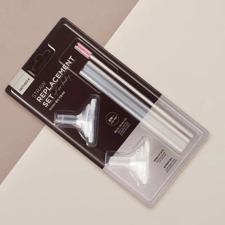 Mother-K - 水杯吸管(2套)+清潔組