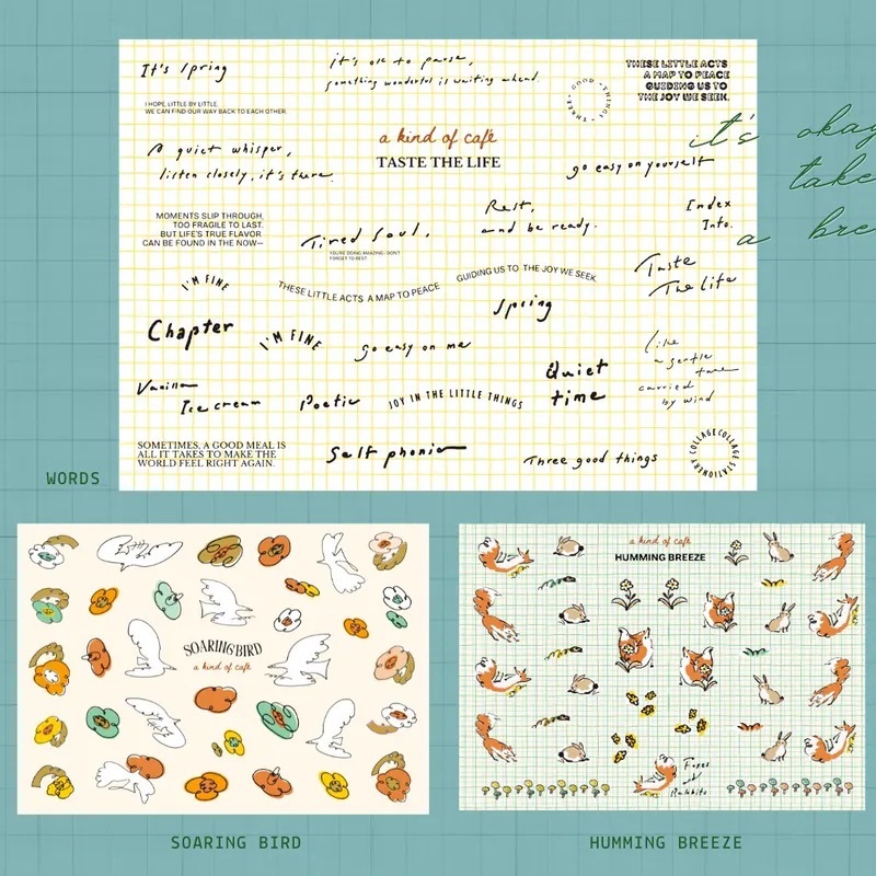 什物｜繪本系列割型貼紙（共三款）