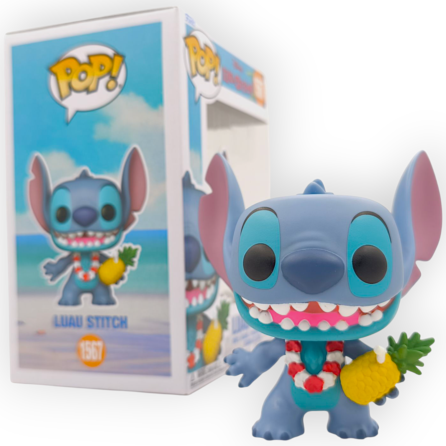 FUNKO POP<扮嘢小魔星>史迪仔_夏威夷野餐-No.1567