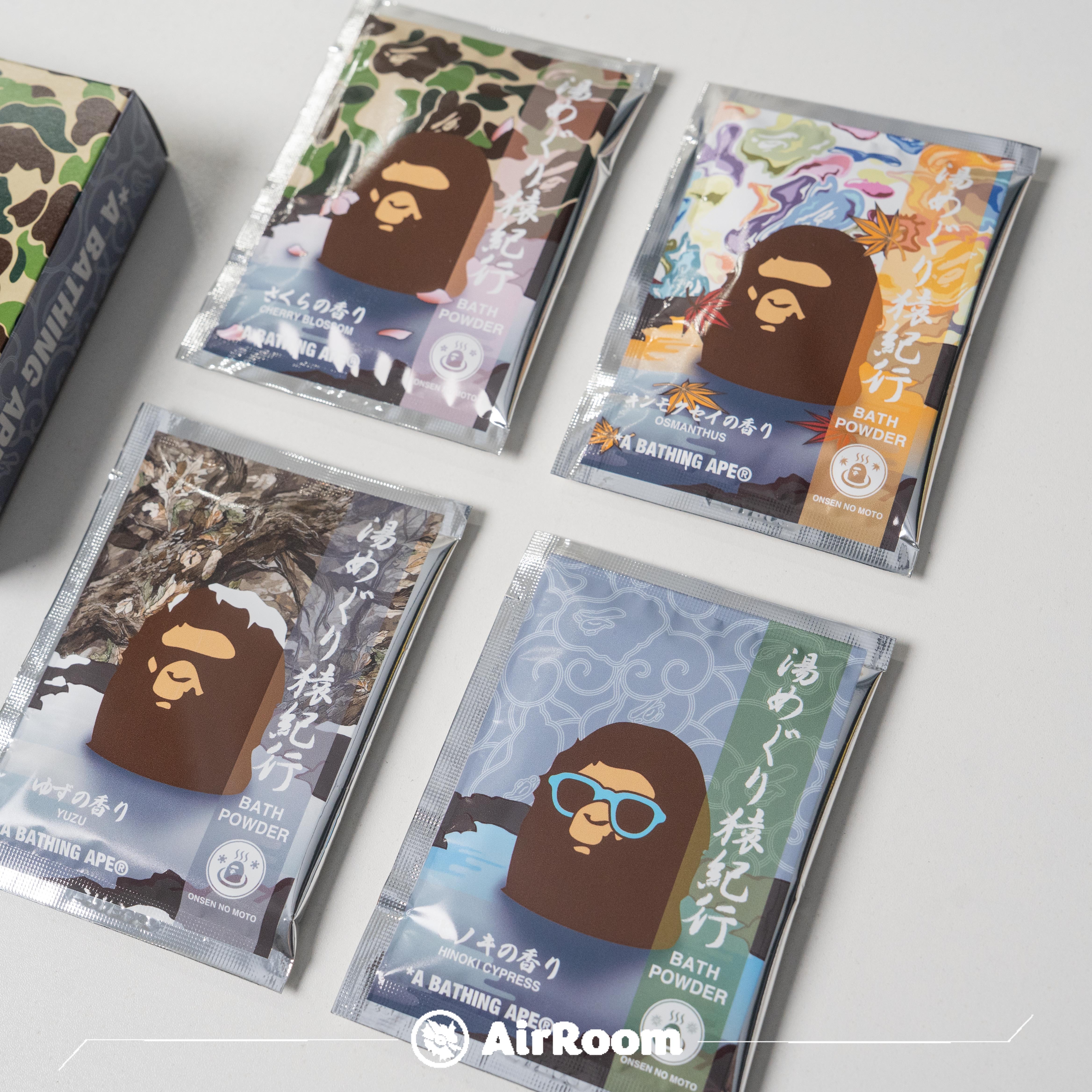 2025SS A BATHING APE BAPE 會員限定 溫泉粉 泡澡粉 一組四入 現貨