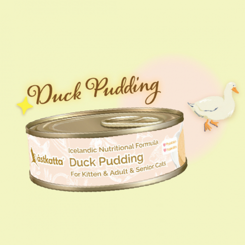 Astkatta – 布甸罐 純鴨肉 Pure Duck Pudding 40g (每84罐@$6.5 可混其他布甸罐)