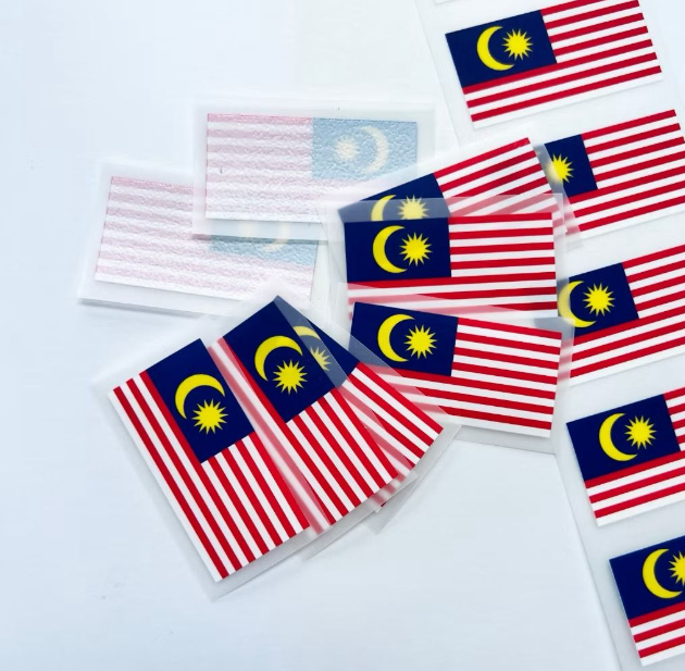 热熔国旗徽章 2.5cm x 5cm