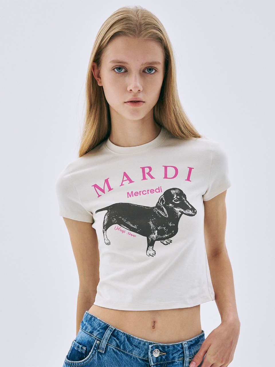【現貨】｜只有兩件｜MARDI CROPPED TSHIRT DDANJI (4 COLORS)