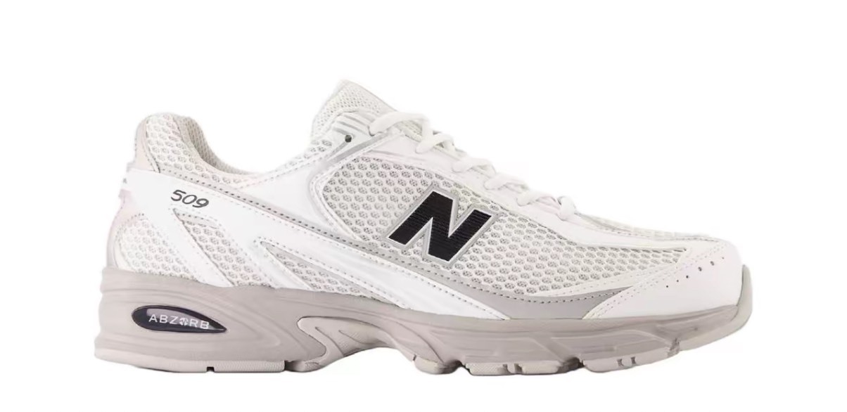 New Balance NB 509 白色休閒跑鞋
