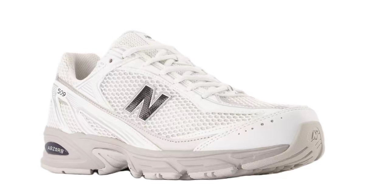 New Balance NB 509 白色休閒跑鞋