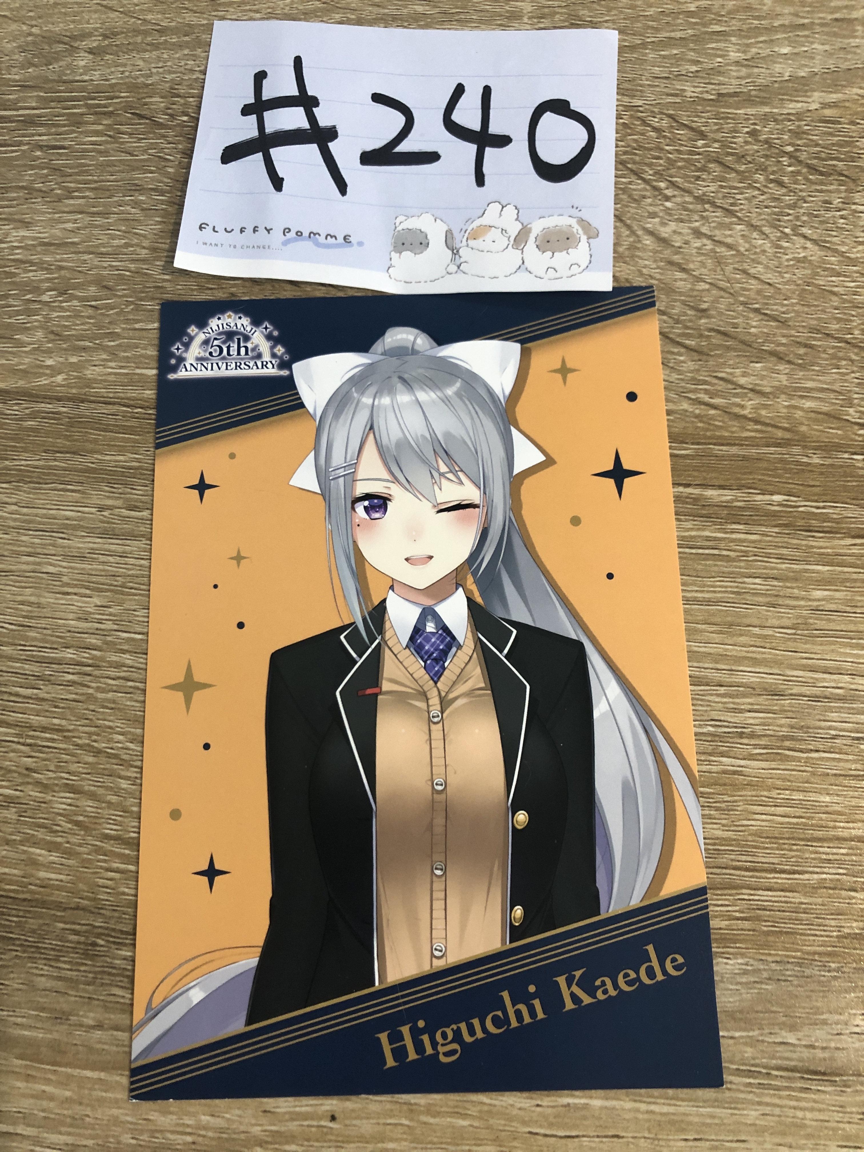 彩虹社 樋口 明信片#240