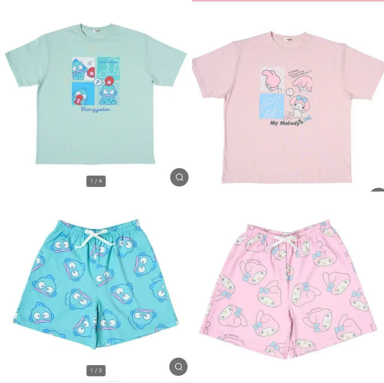 日單 Sanrio休閑夏日套裝