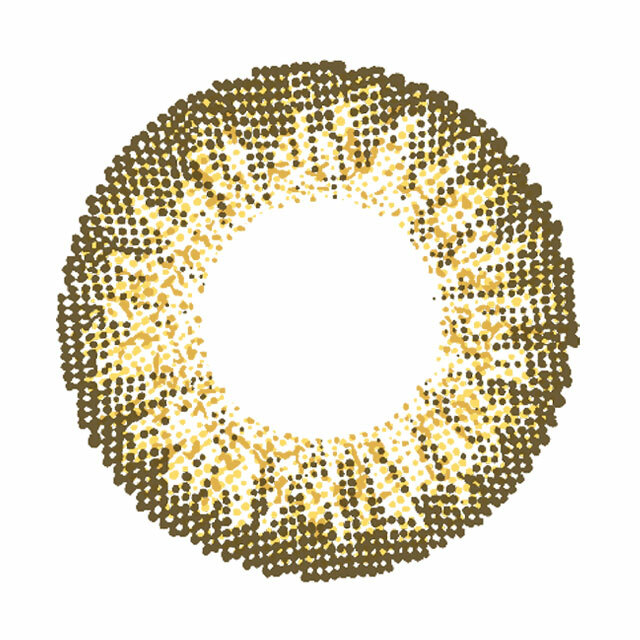 [月拋]Secret Candy Magic 1 Month No.14 Hazel 彩妝隱形眼鏡｜每盒1片