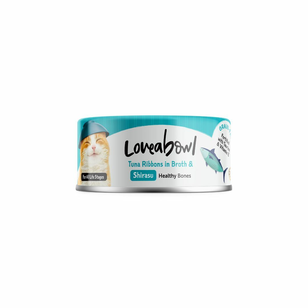 (VIP) Loveabowl 無穀物絲滑香香魚系列 壯骨吞拿魚白飯魚 70g (Exp: Jul-2027)