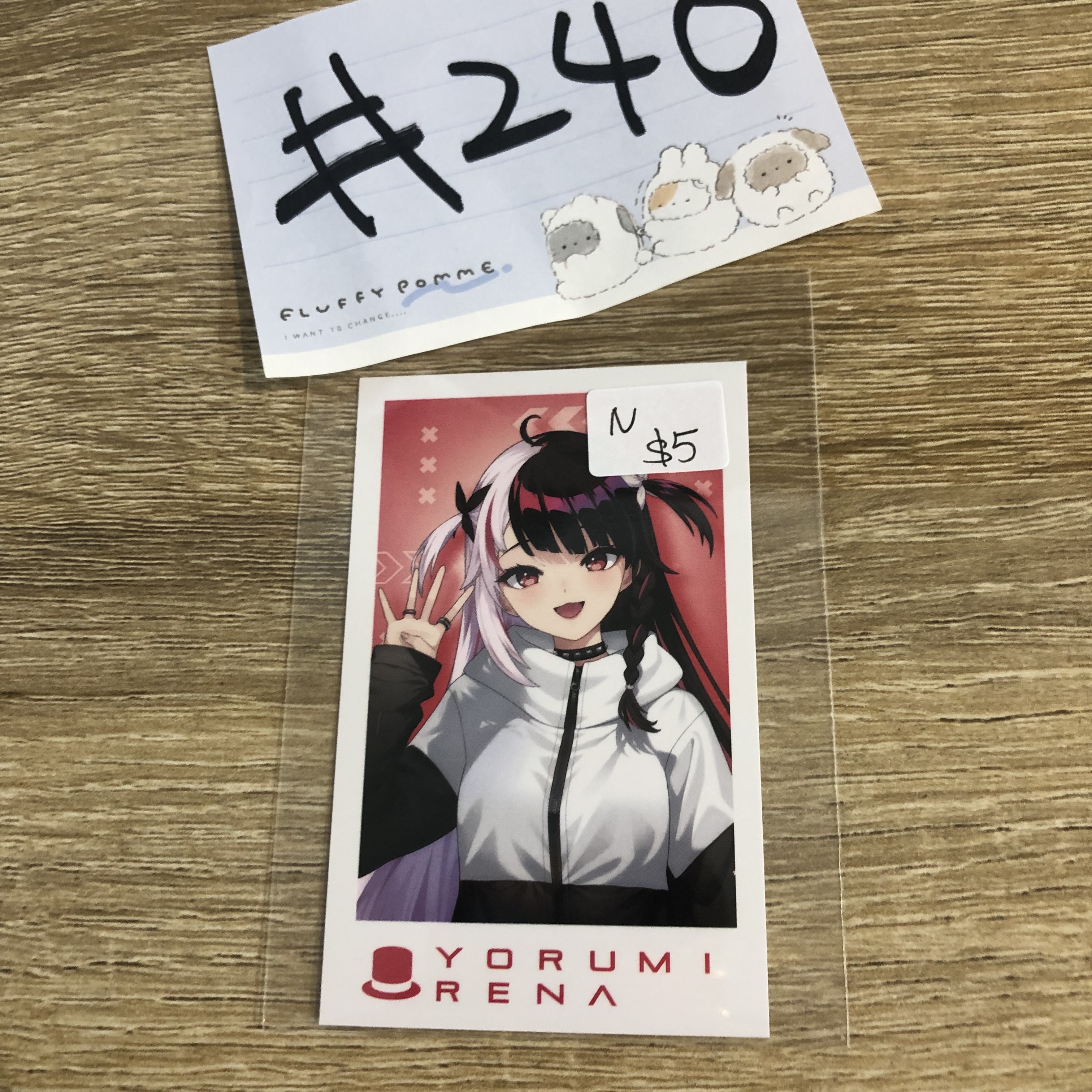 彩虹社 夜見 N拍立得#240