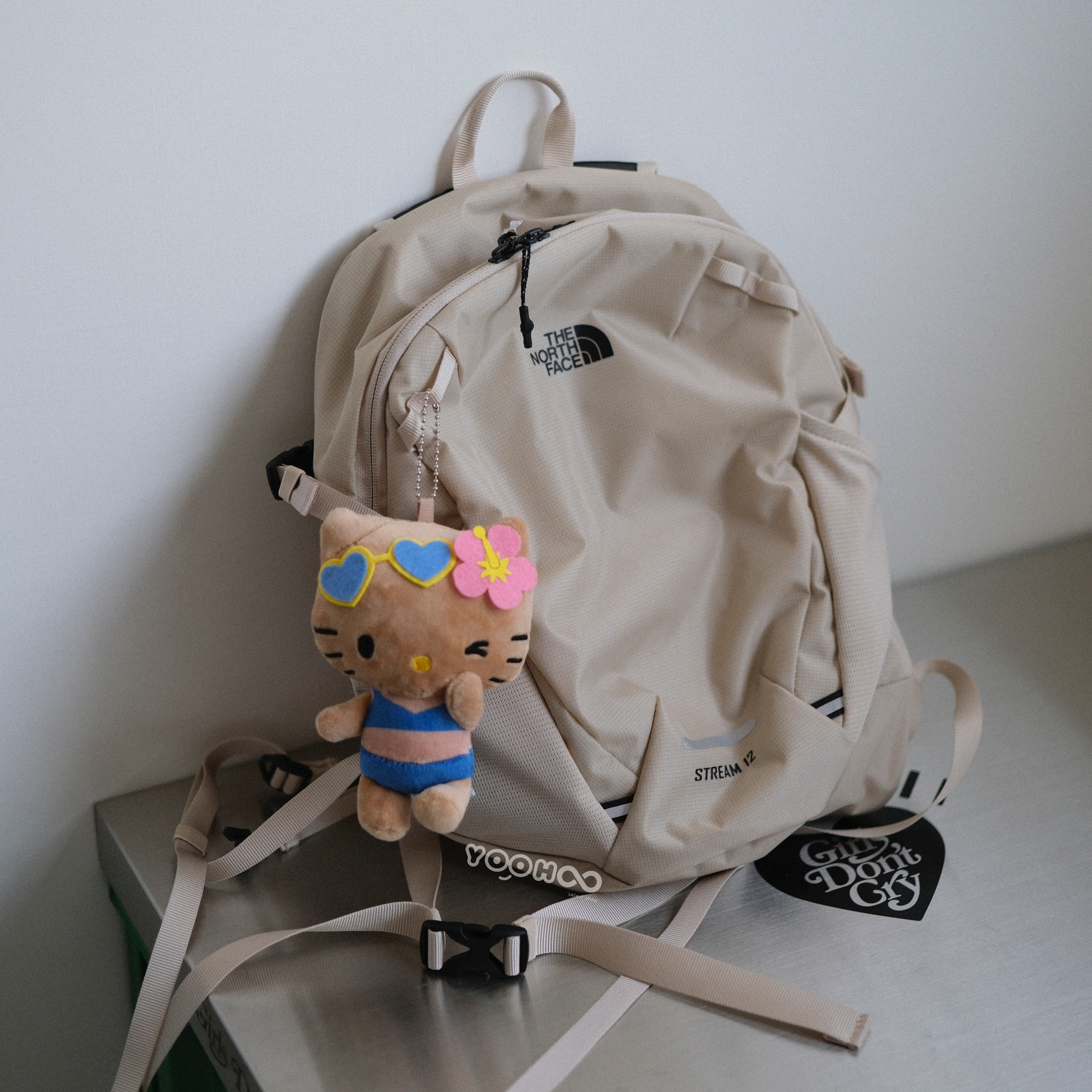 現貨┃韓國限定 THE NORTH FACE STREAM 12L 反光 尼龍 輕量 後背包