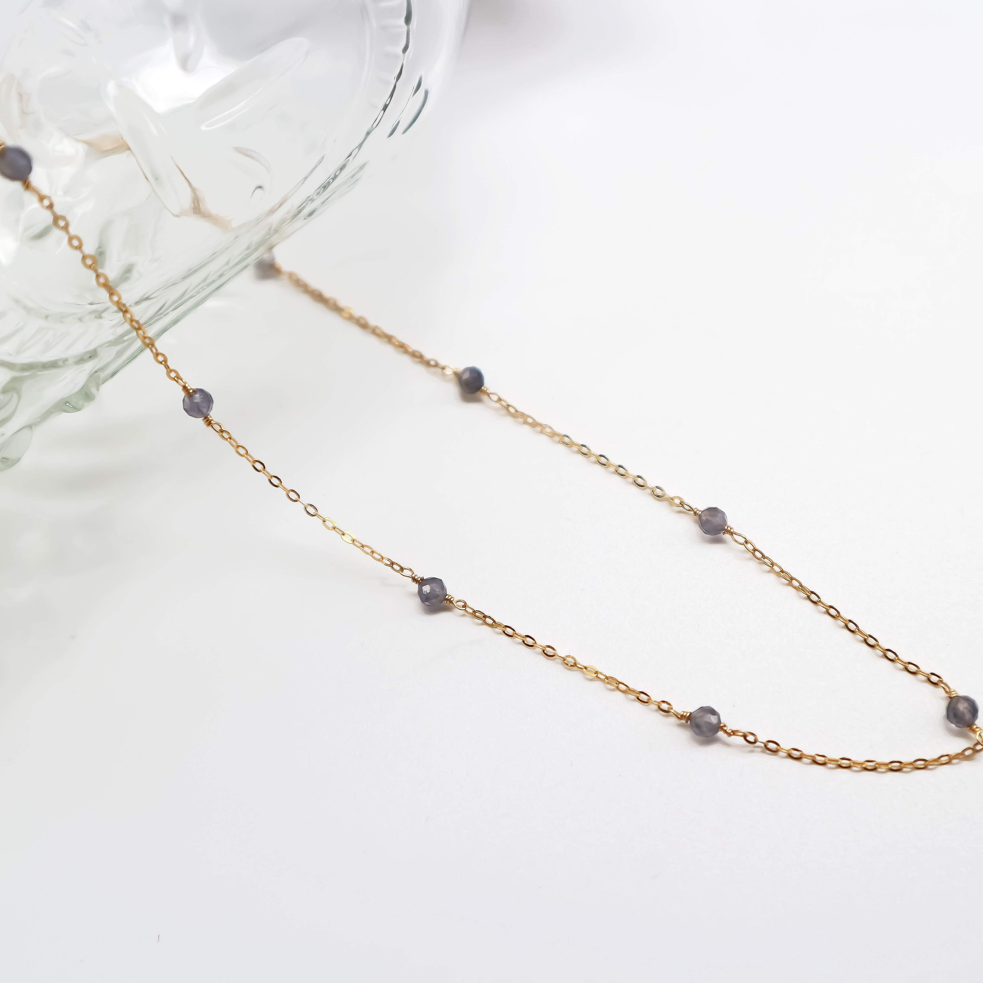 Purple Rain 項鍊-14K注金