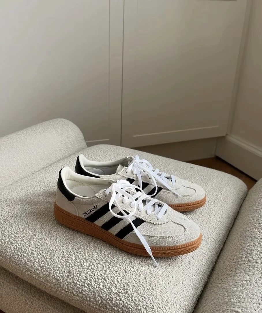 ADIDAS HANDBALL SPEZIAL W 米色 麂皮 焦糖底 女鞋 IF6562