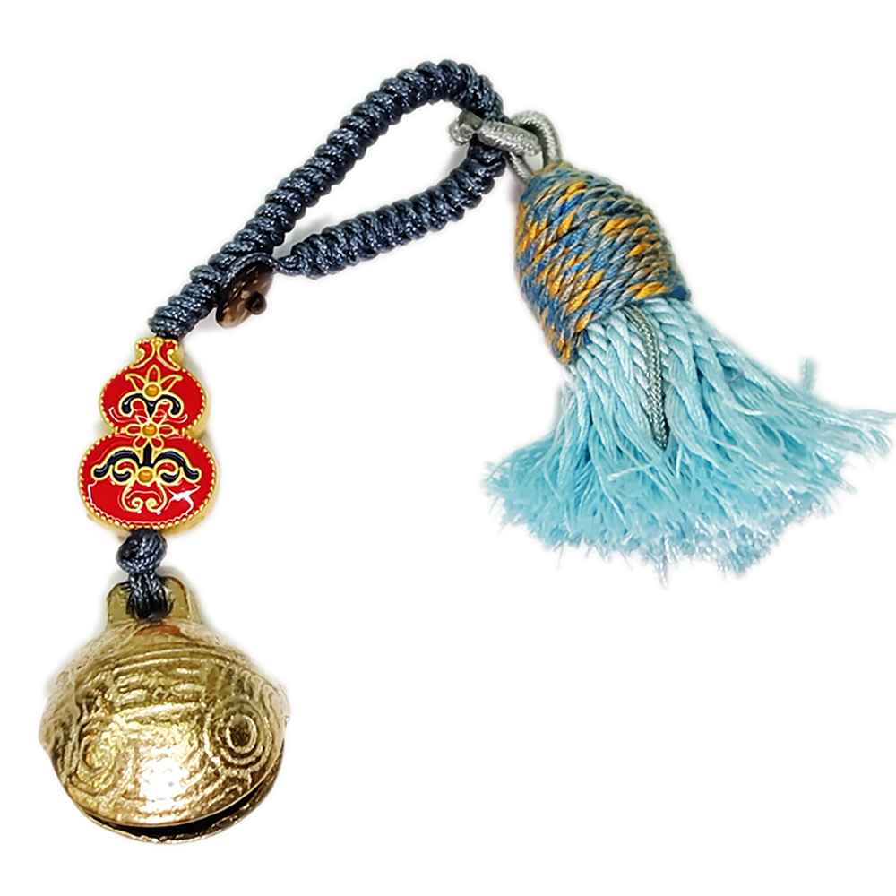 虎鈴&葫蘆&日式流蘇開運隨意扣掛飾【十方】154777