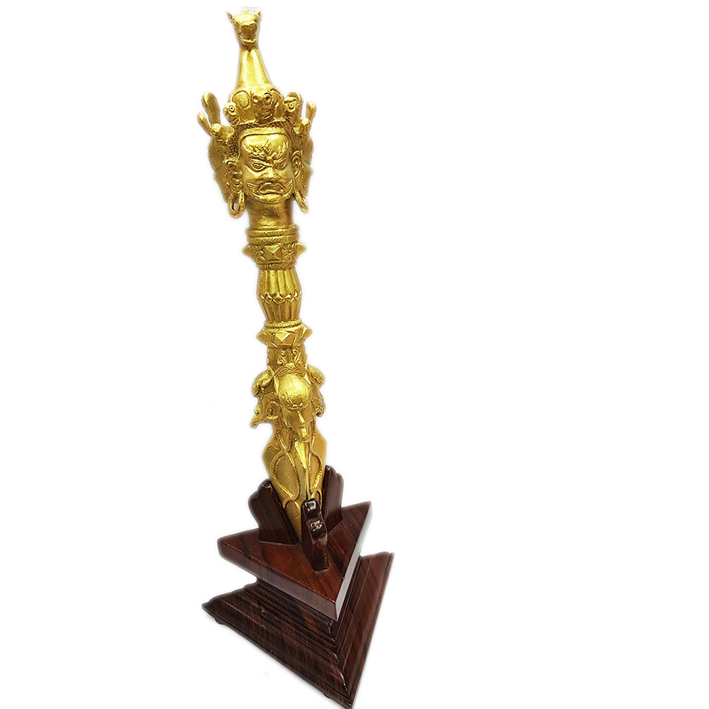 馬頭明王杵含木座42公分【十方】134538