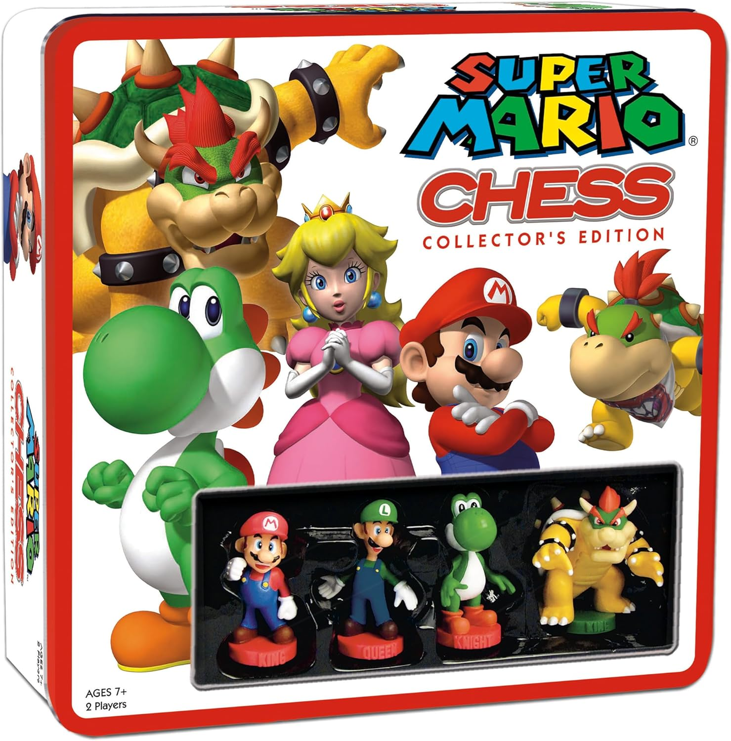 超級瑪利歐西洋棋 / 鐵盒組 Super Mario Chess Collectors Edition 28cm