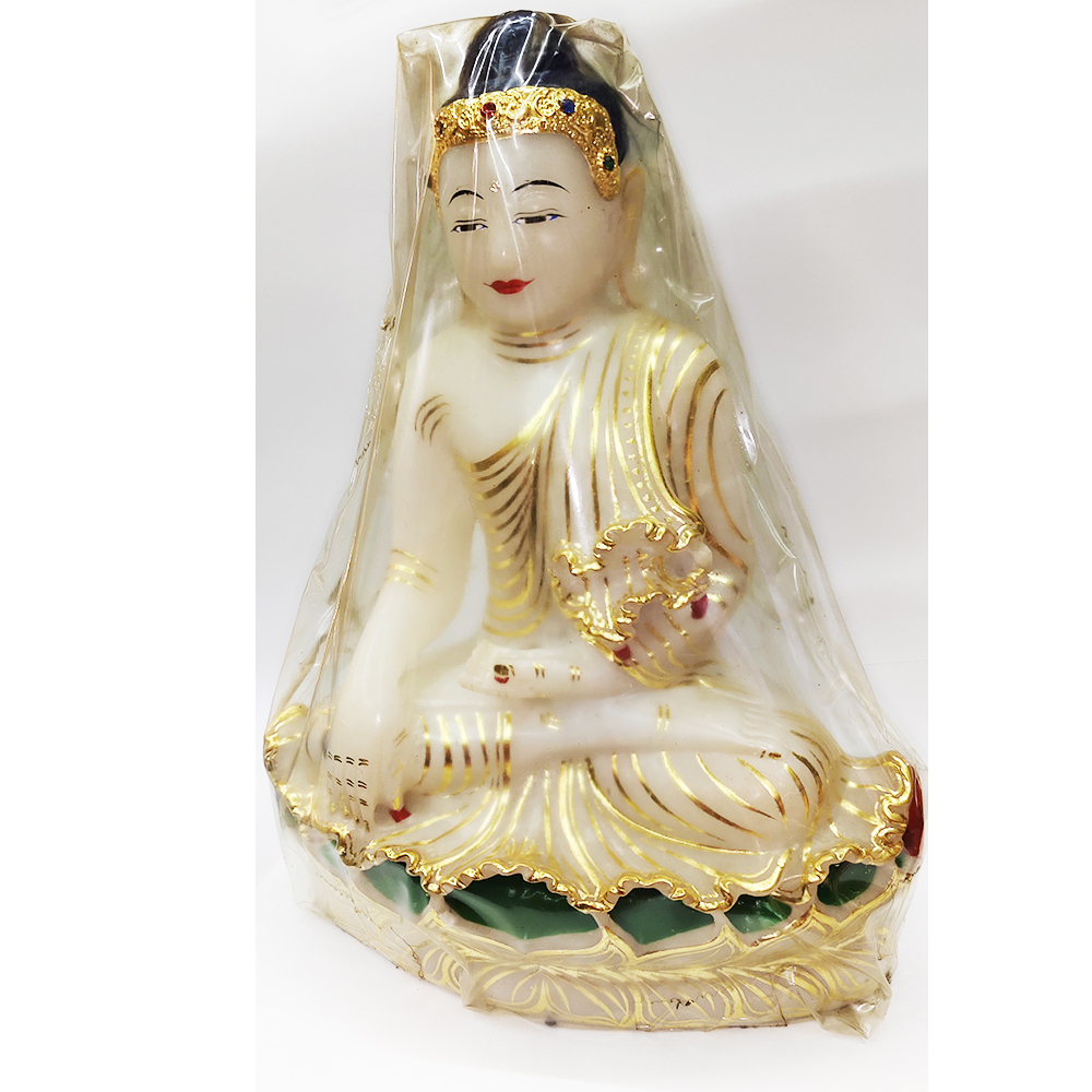 玉佛{緬甸白玉}佛 31公分【十方】148191