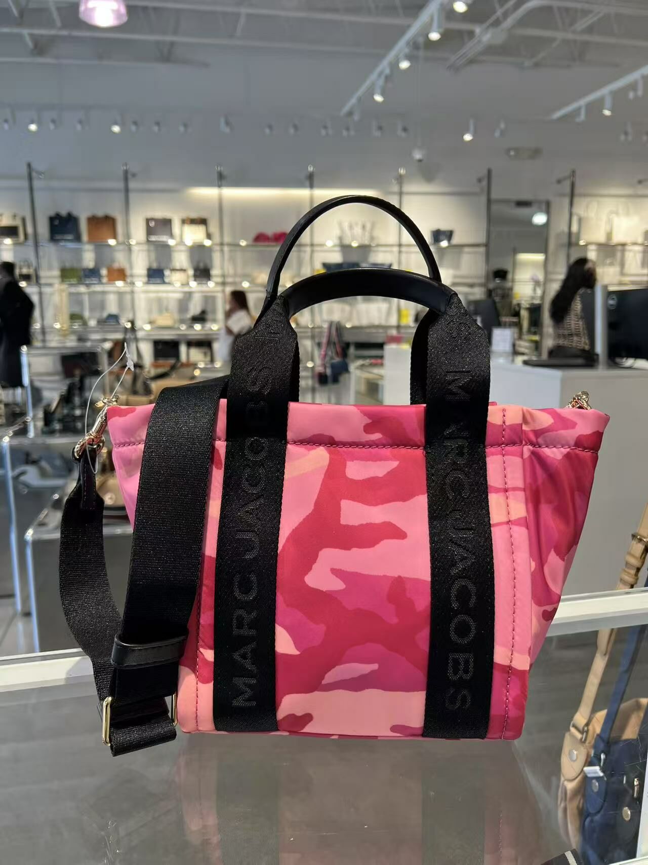 【預購】Marc Jacobs G041817 粉色迷彩tote包包