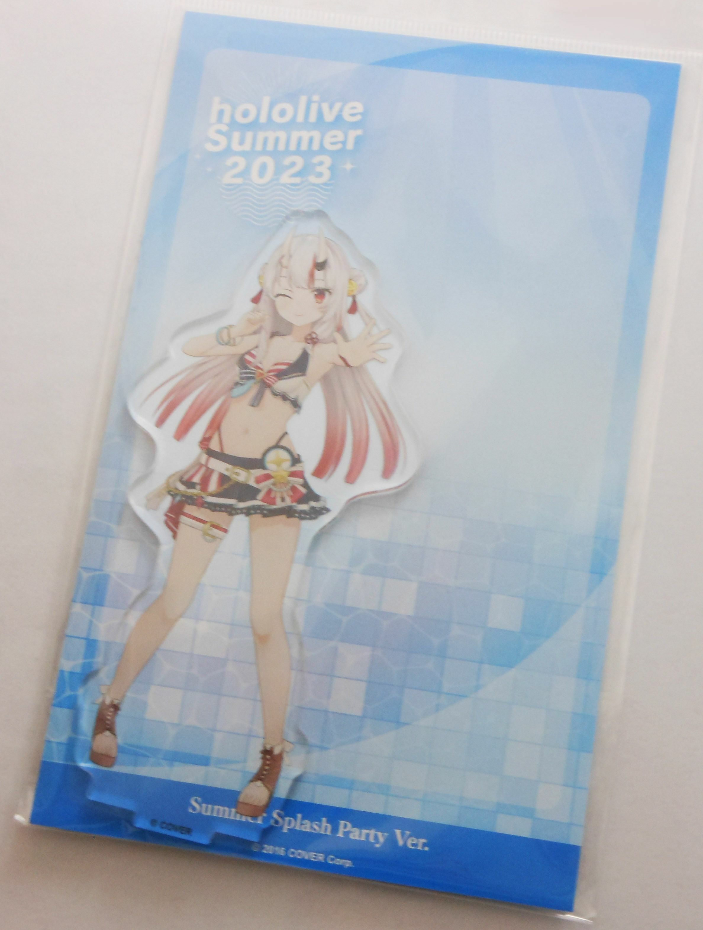 Hololive Summer 2023 百鬼綾目亞克力立牌Summer Splash Hololive Summer 2023 百鬼綾目亞克力立牌Summer Splash
