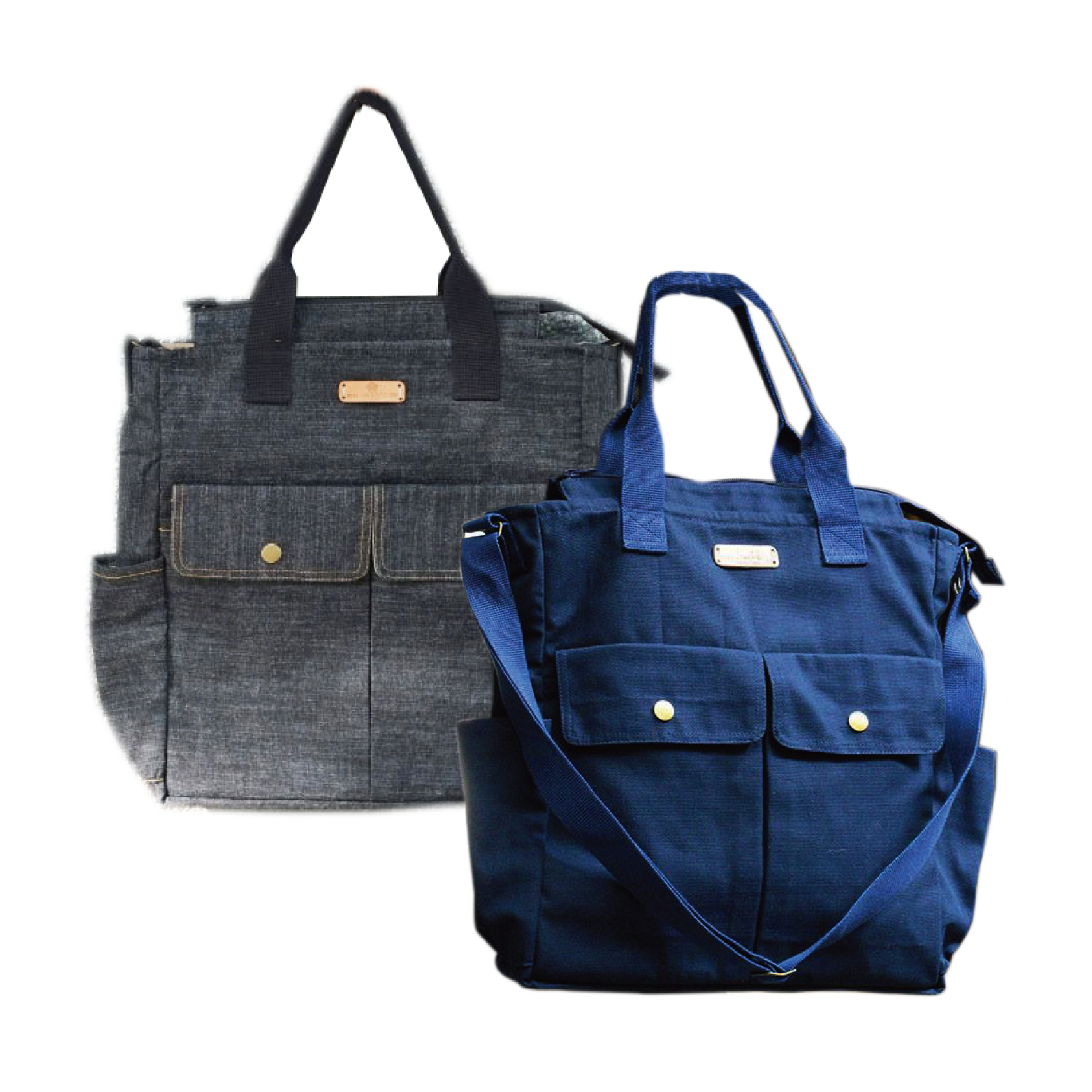 kyokuhaku 帆布側背包 肩背包