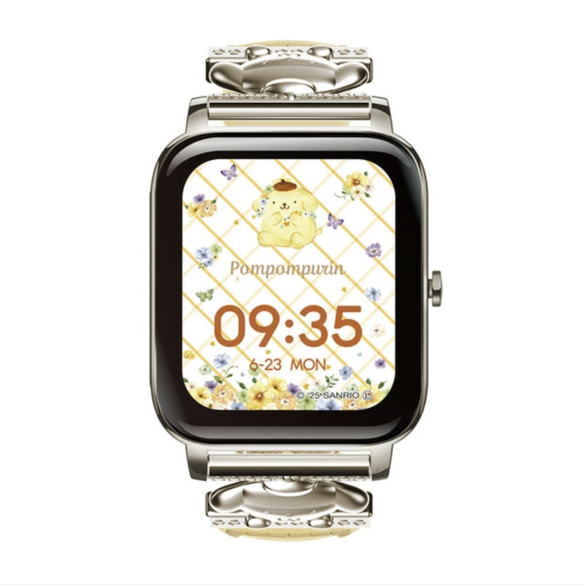 日本新版 Sanrio 兒童智能手錶 (可接駁智能電話) - Pompompurin