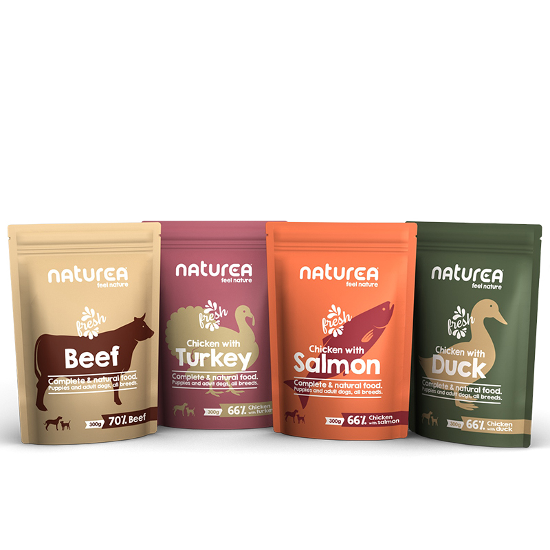 Naturea 狗濕糧．雞肉及火雞肉300g