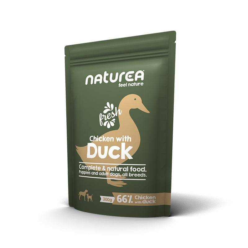 Naturea 狗濕糧．雞肉及鴨肉300g