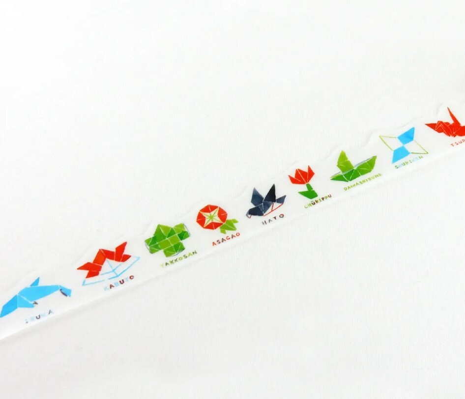 Round top washi tape - space craft
