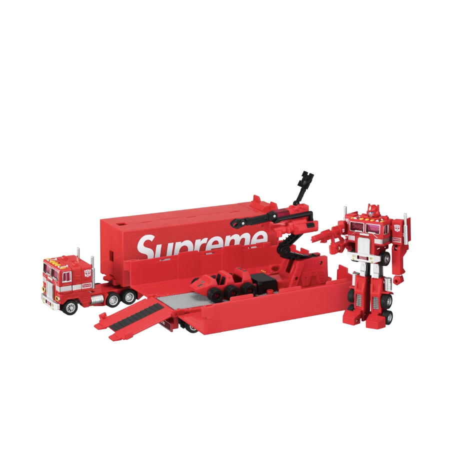 -(C014)-SUPREME TRANSFORMERS G1 OPTIMUS PRIME FIGURE 柯博文 變形金剛-SS25A1