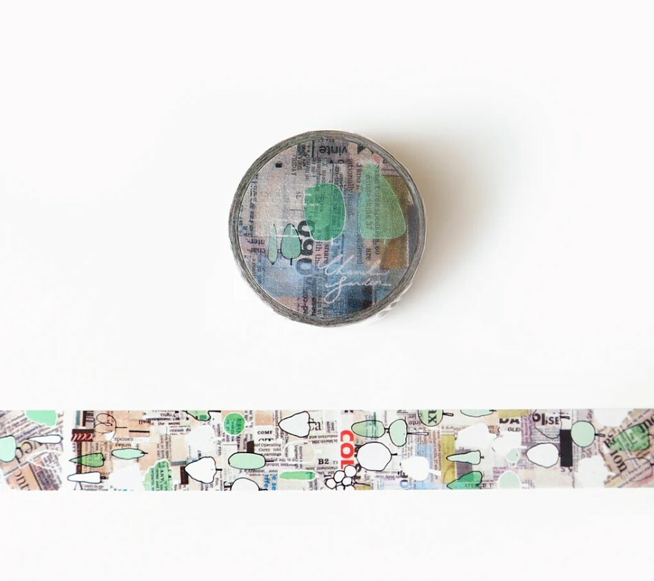 Round top washi tape - Chamil Garden