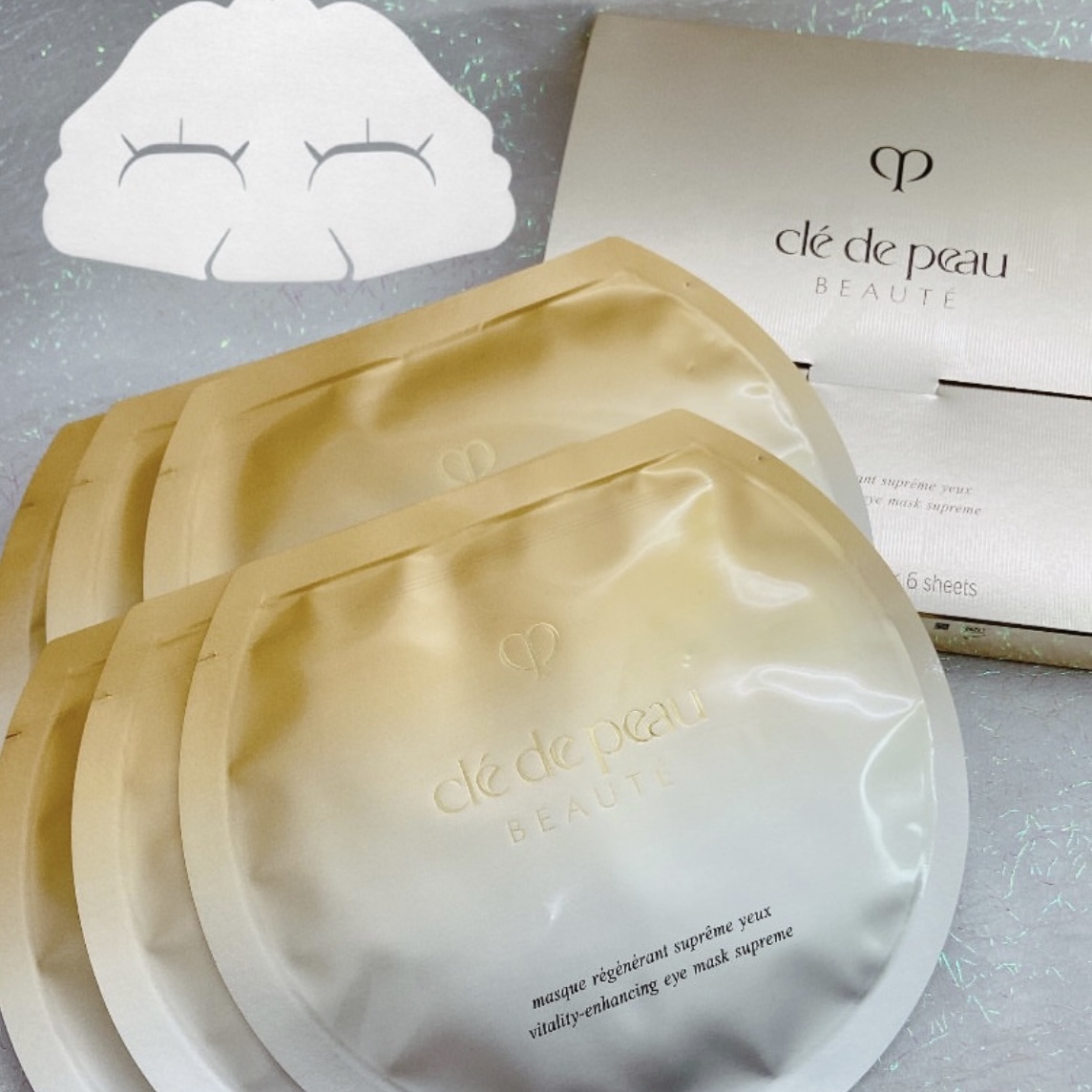 Cle de Peau 高效煥活眼膜 6pcs