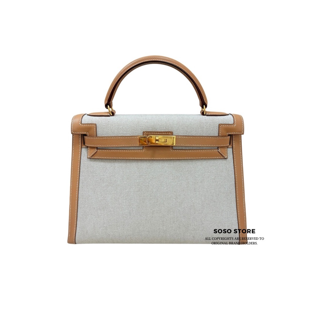 Hermes Kelly 28 - Gold / Shw