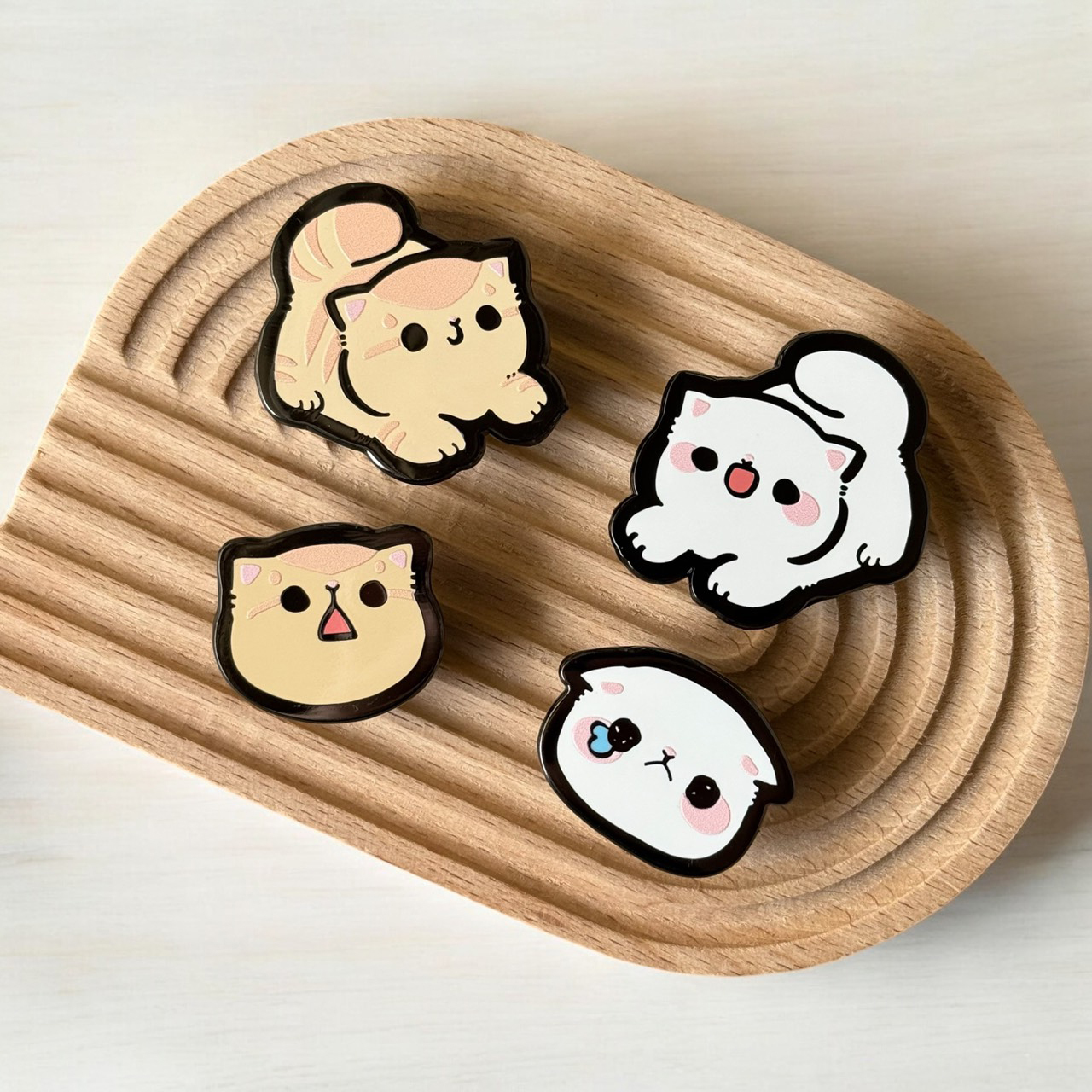 fluffystar金屬徽章