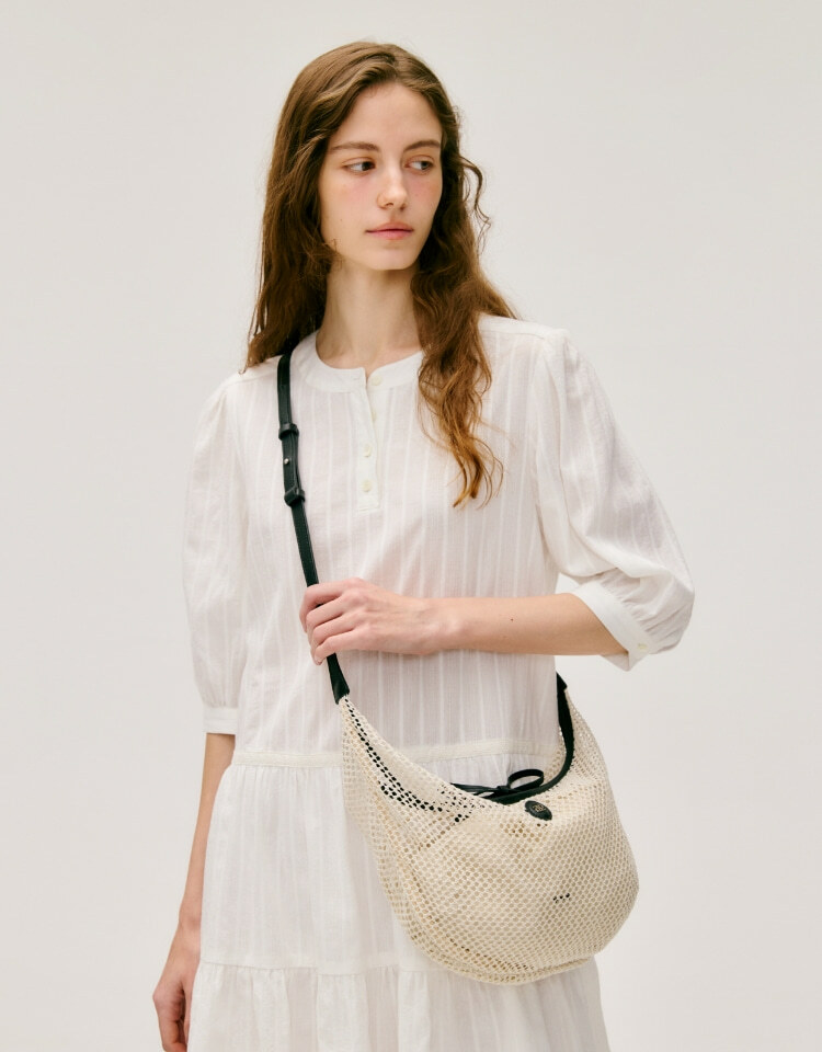 Depound-Airy Net Bag Shoulder M(2 colors)