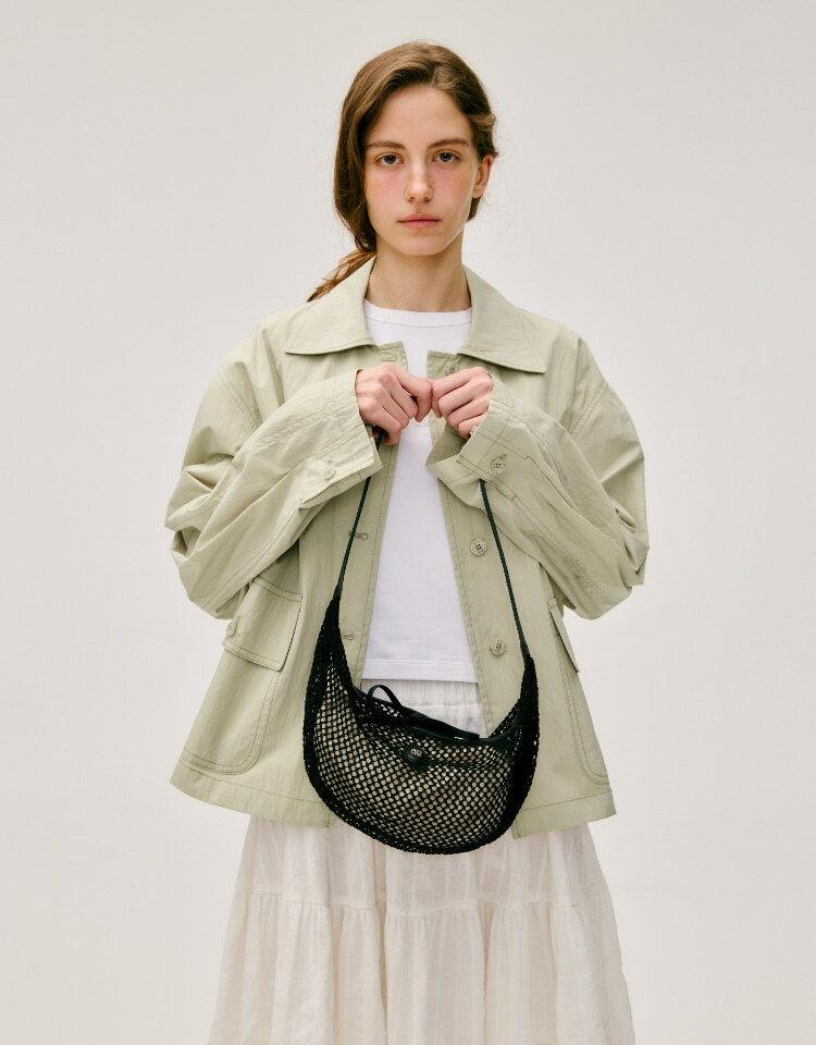 Depound-Airy Net Bag Shoulder(S)(2 colors)